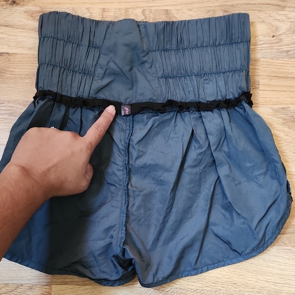 Free People High Waist The Way Home Shorts with Elastic Waistband - Picture 3 of 7